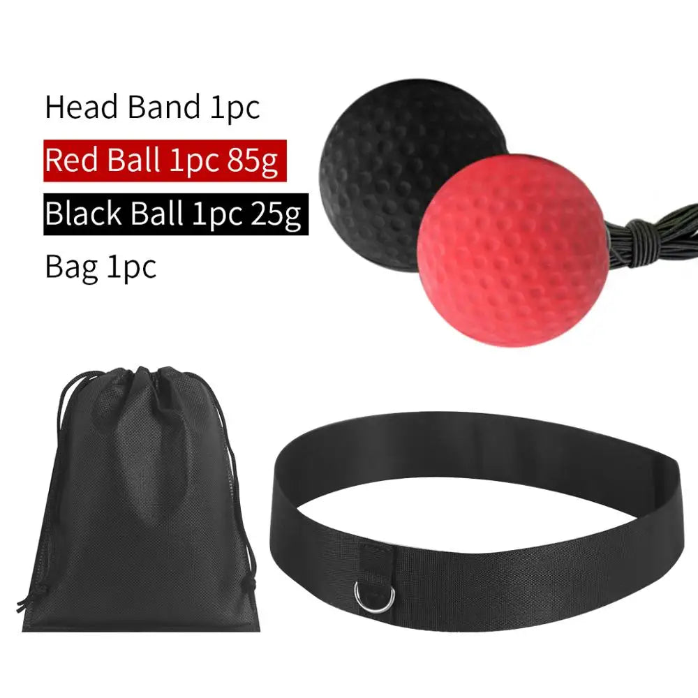 Boxing Reflex Ball with Headband for Speed, Skill, and Hand-Eye Coordination Training